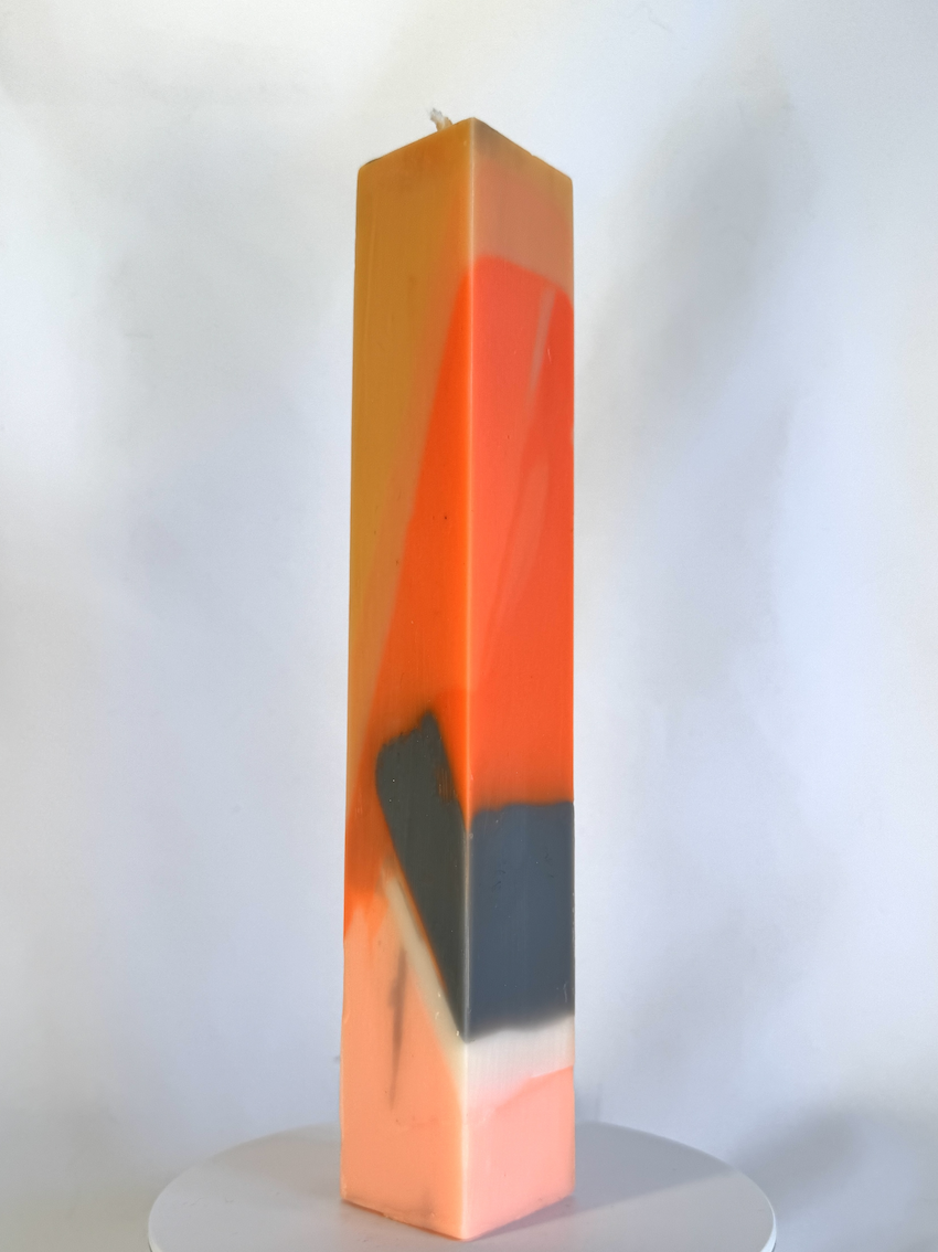 Pilier carré - Orange